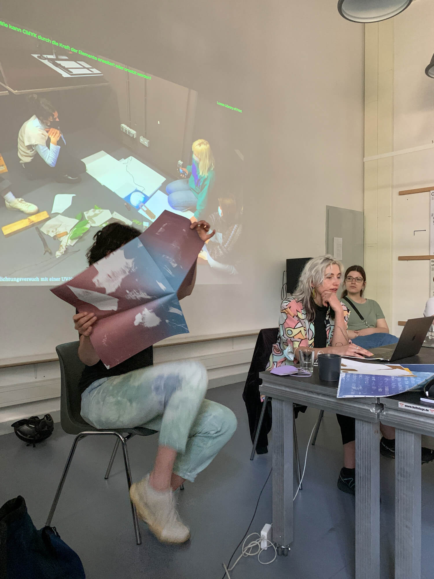 Vortrag zu experimentellem Offsetdruck