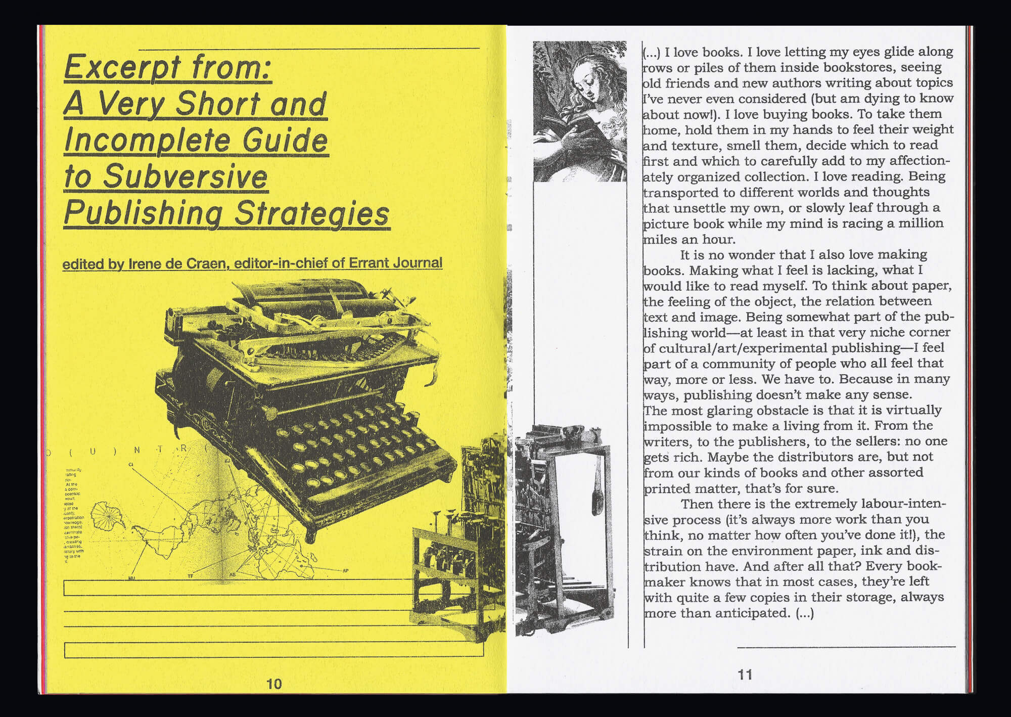 David Edlin &ndash; A short introduction to subversive publishing